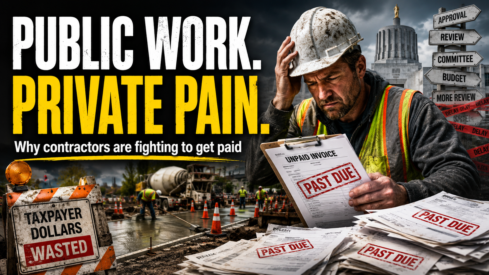 Oregon Contractors Are Being Turned Into Interest-Free Lenders